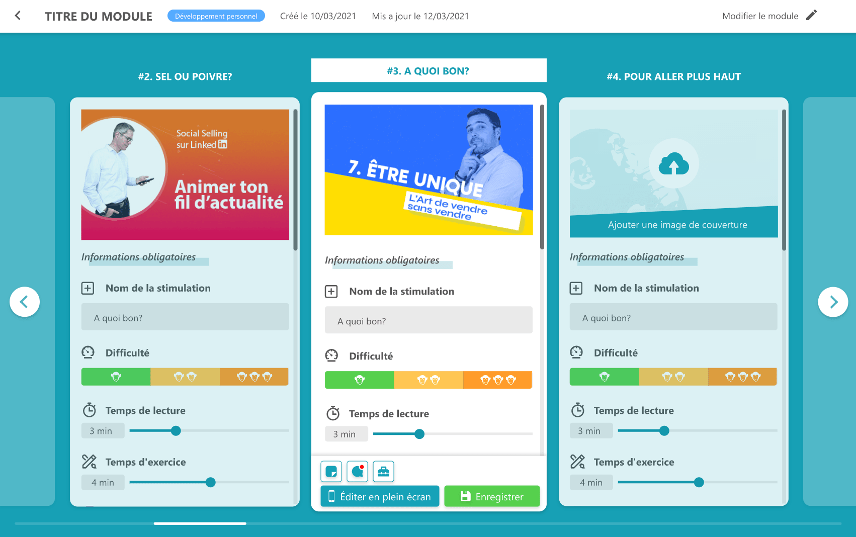 Université microlearning